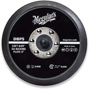 Plateau 5" pour lustreuse double action DPB5 Meguiar's