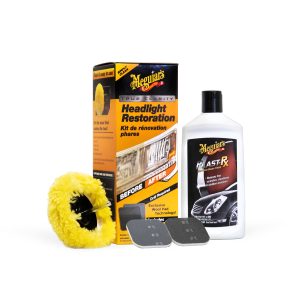 Kit rénovation phares et plastiques transparents