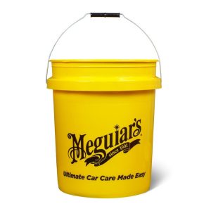 Seau de lavage jaune ou bleu Meguiar's