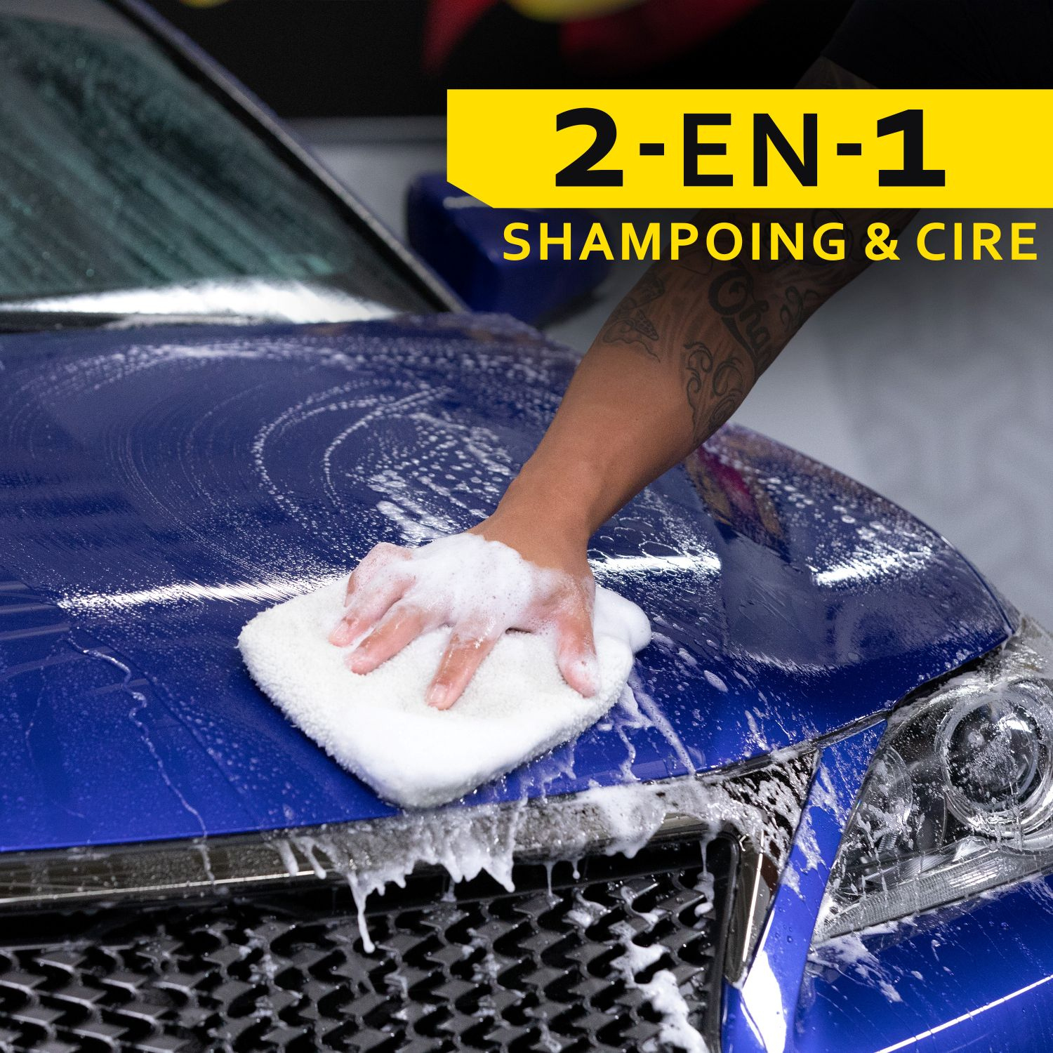 Shampoing 2 en 1 wash & wax hybride ceramique 1400ml – Image 2
